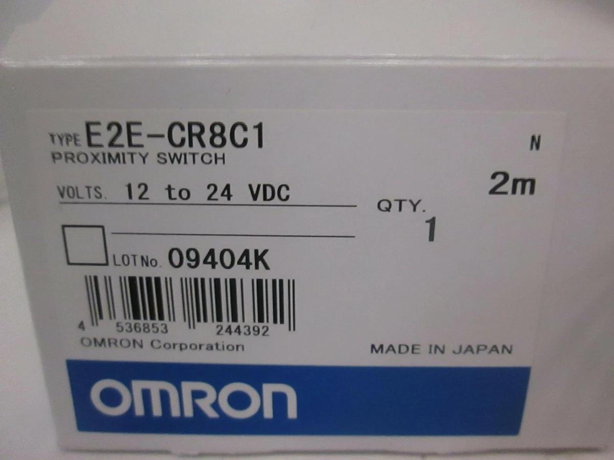 Omron E2E-CR8C1 Proximity Switch, New