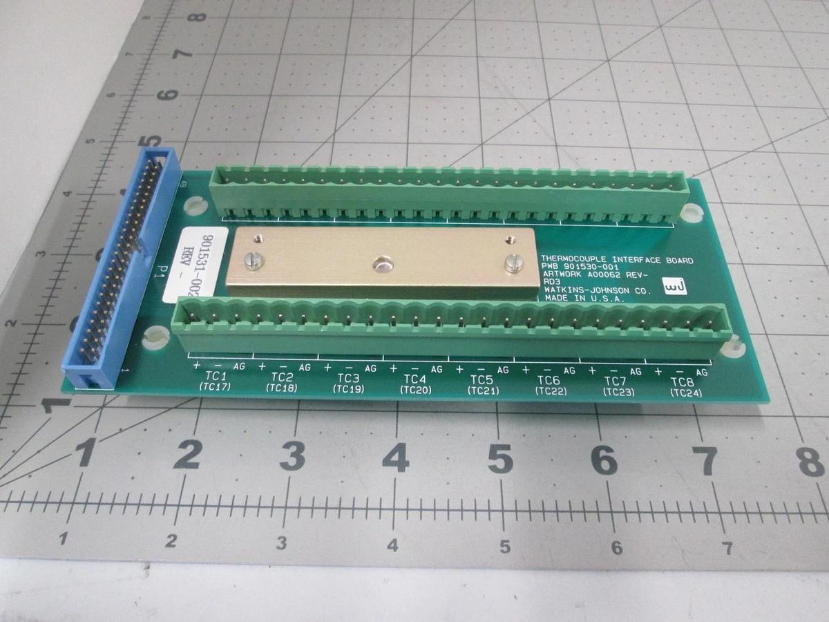 Watkins Johnson, 901531-002, Interface TC PCB Assy, New