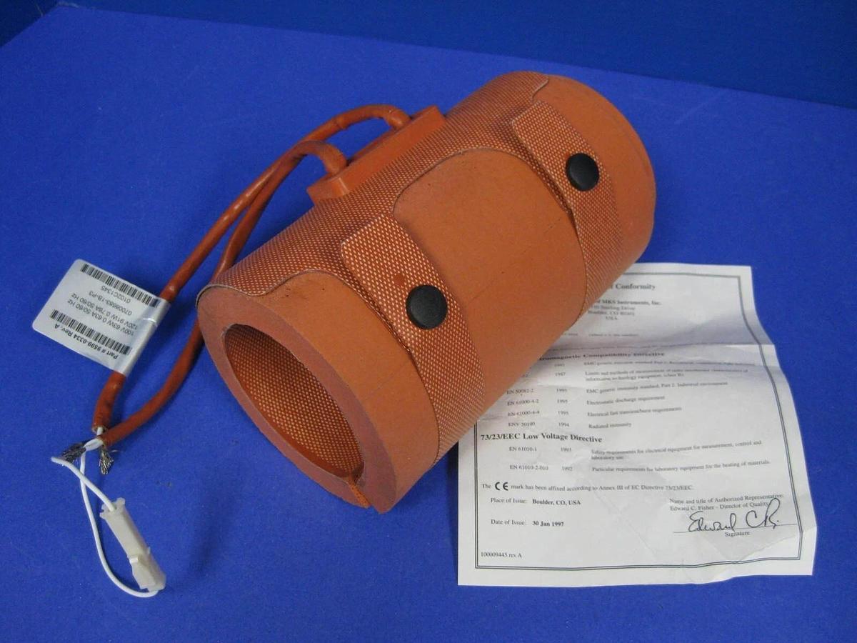 MKS HPS 9599-0334 Straight 7" Heater Jacket for 3” Vacuum Pipe, No Connectors