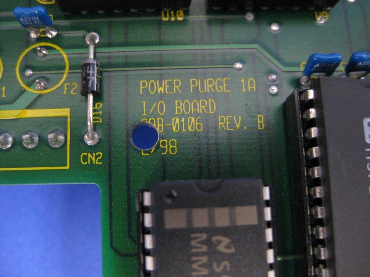 Used Power Purge 1A I/O, 29B-0106, Display and Keypad