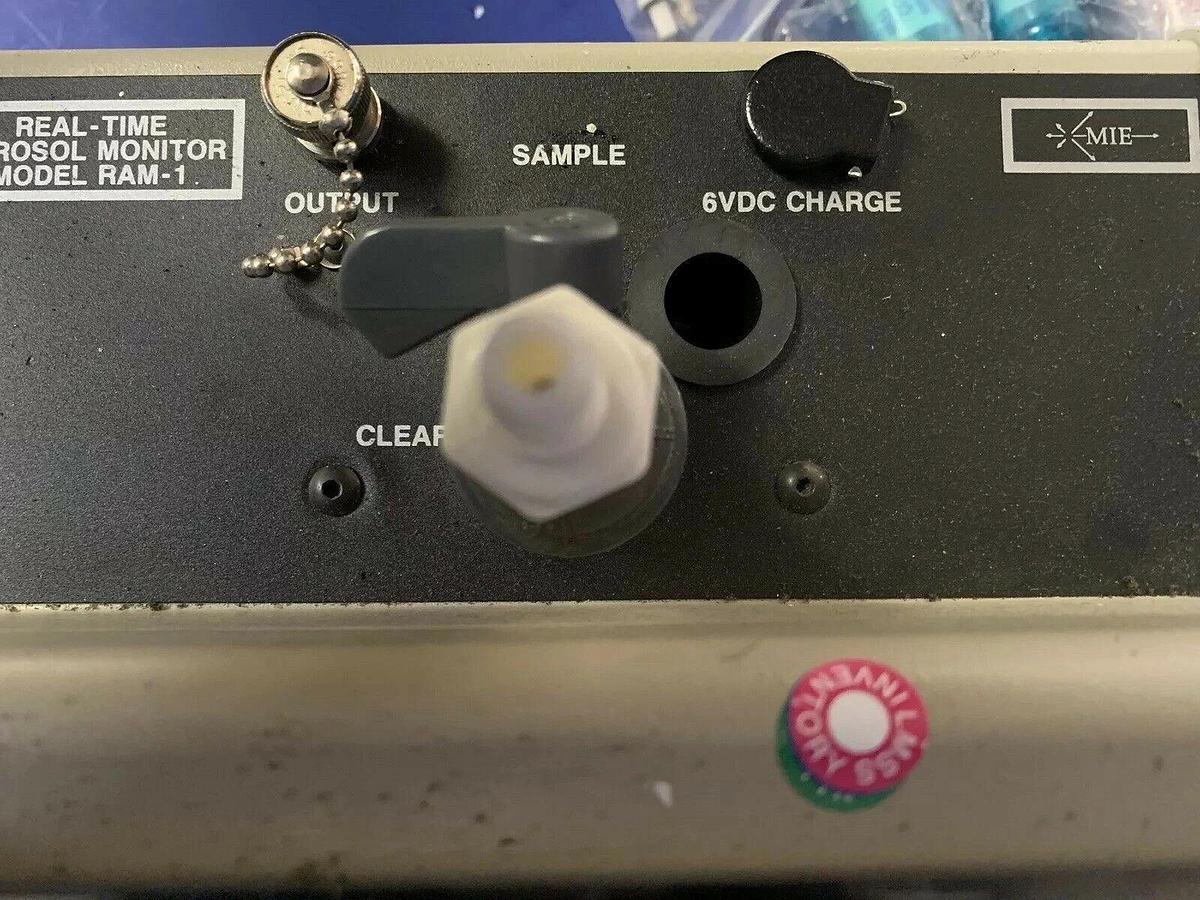 Used MIE RAM-1 Real-Time Aerosol Monitor with Case, Used
