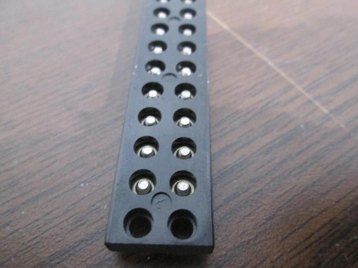 Used Cinch, 20 Position Terminal Block, Used, Lot of 2
