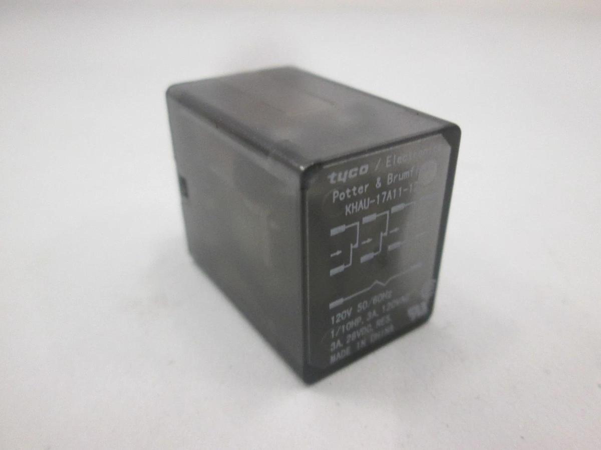 Used Potter & Brumfield, KHAU-17A11-120, 120V Relay, Used
