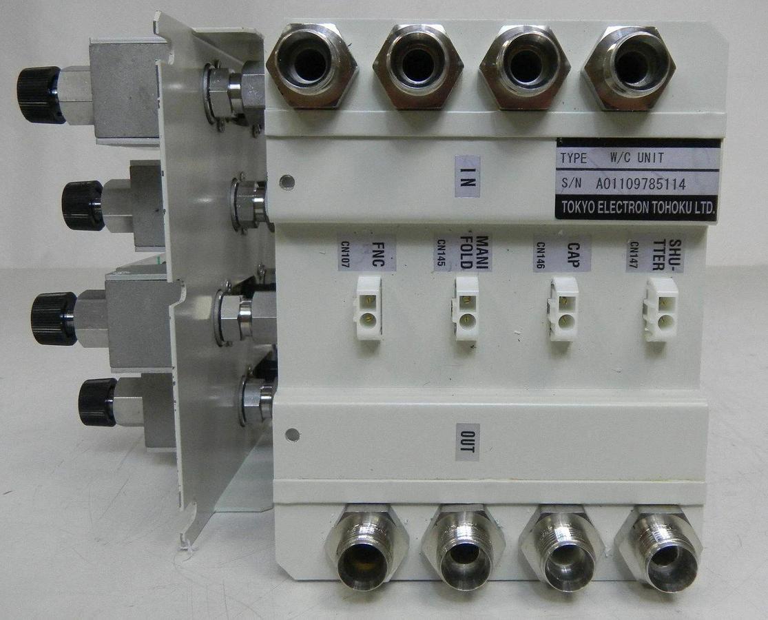 Used Tokyo Electron Limited Water Cooling Unit, W/C Unit, S/N A01109785114, Used