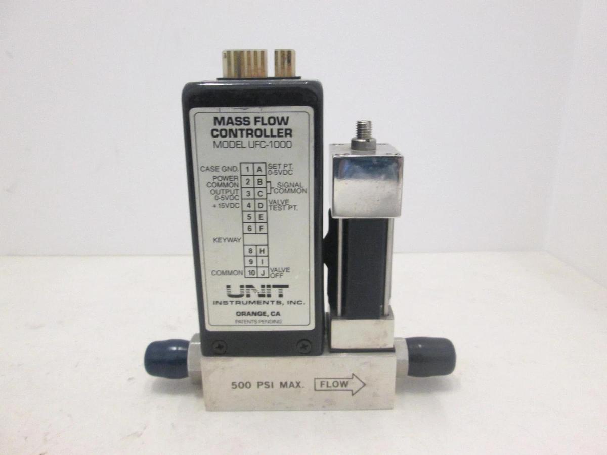Used Unit UFC-1000, Mass Flow Controller MFC, H2, 5 SLM, Used