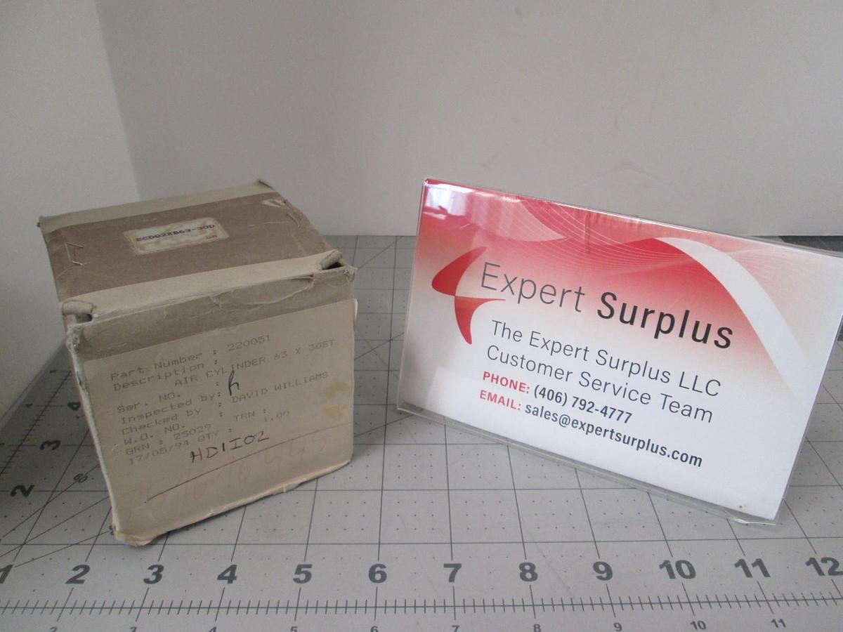 SMC, ECDQ2KB63-30D, Pneumatic Cylinder, New
