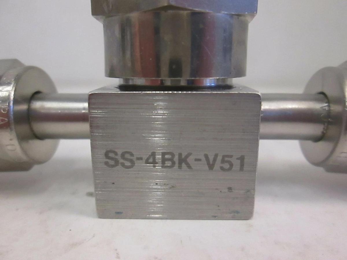 Used Swagelok Bellows Sealed Valve SS-4BK-V51, Used