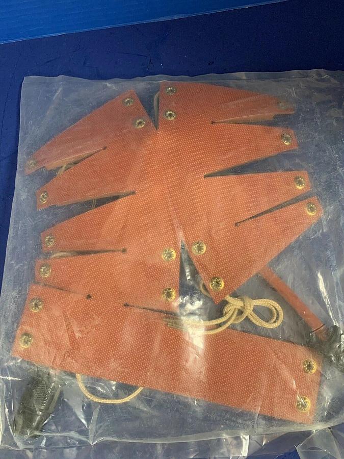 Used MKS HPS 9330-0098 Heater Jacket for 3" 90° Elbow Vacuum Pipe, NEW