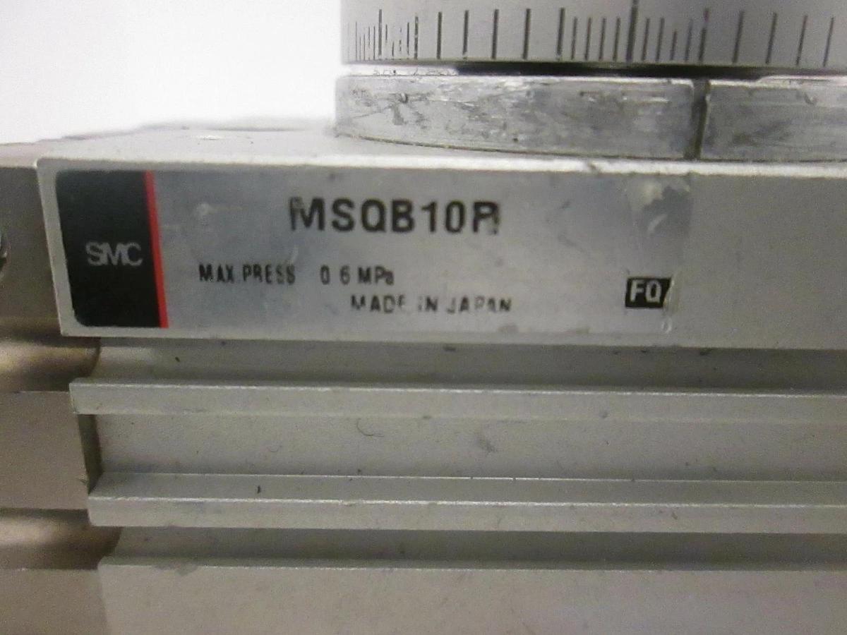 Used SMC, Rotary Actuator w/ Table, MSQB10R, Used