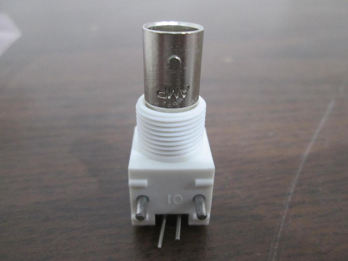 Used AMP, 227161-1, BNC White Body RA Tin Contact, New, Lot of 21