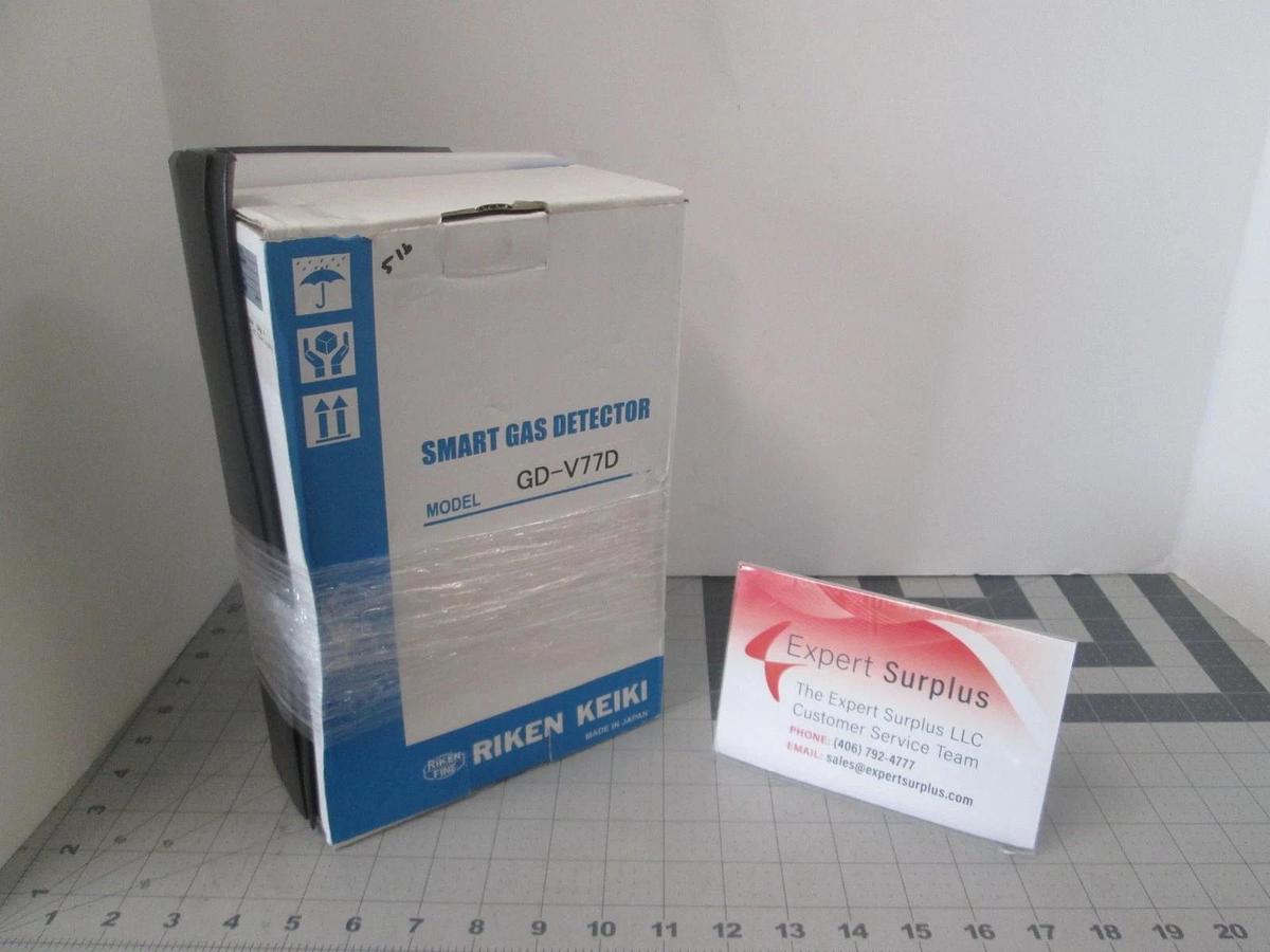 Riken Keiki, GD-V77D, Smart Gas Detector, C2H4 Sensor w/ Manual, New