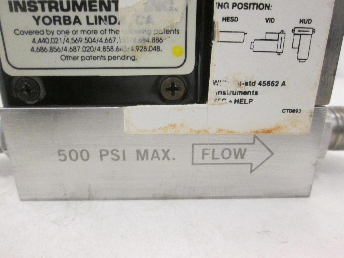 Used Unit UFC-1100A, Mass Flow Controller MFC, N2, 500 SCCM, Used