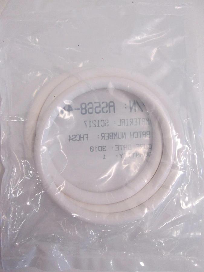 Used International Seal Co, AS568-448, White, SC1217, O-Ring Lot of 19