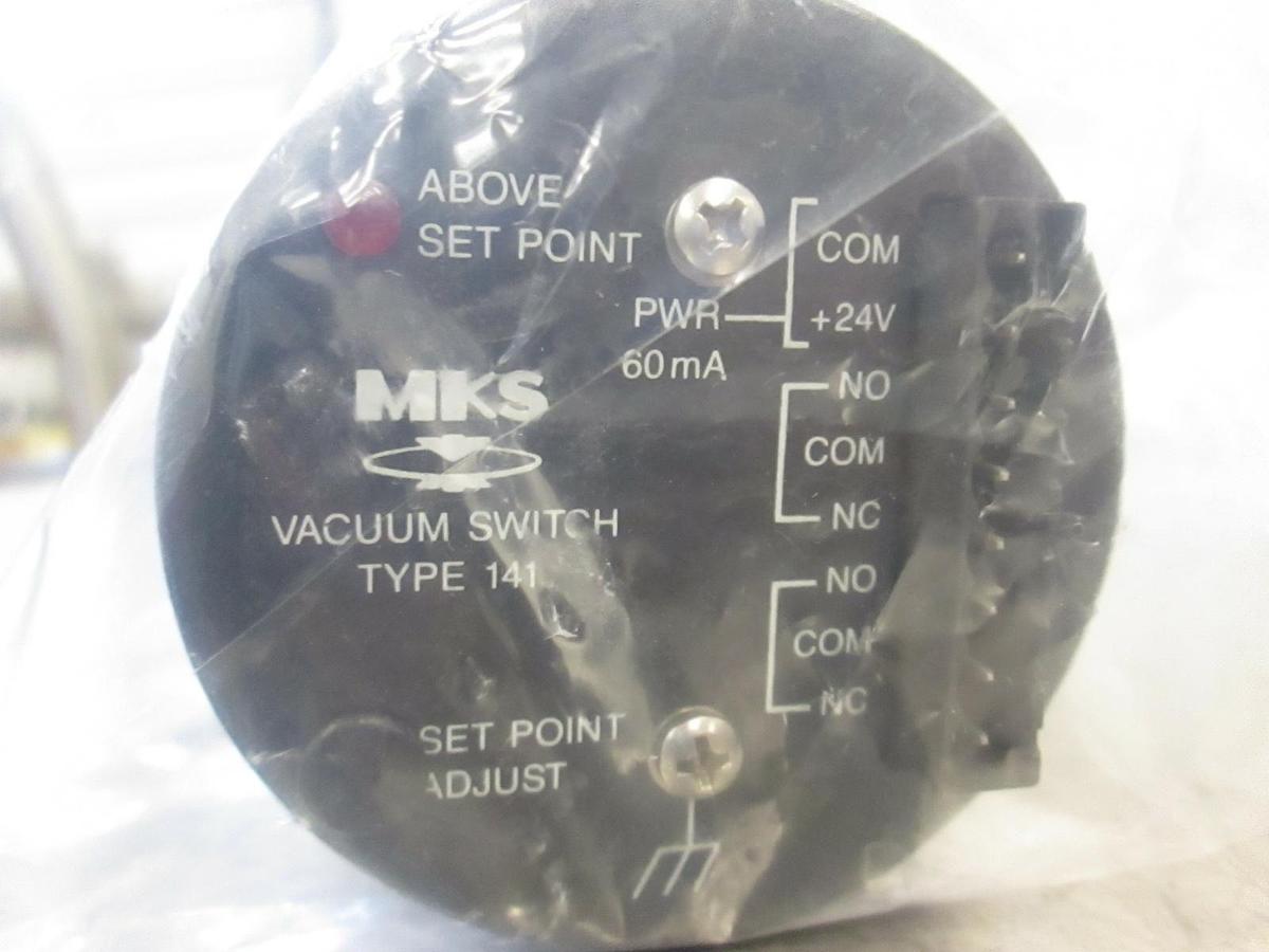 MKS Type 141 Vacuum Switch, 141AA-01000AA, New