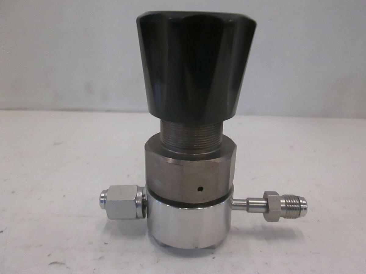 Used Tescom Stainless Steel Regulator, 44-226X, 50 PSIG Max Outlet, Used
