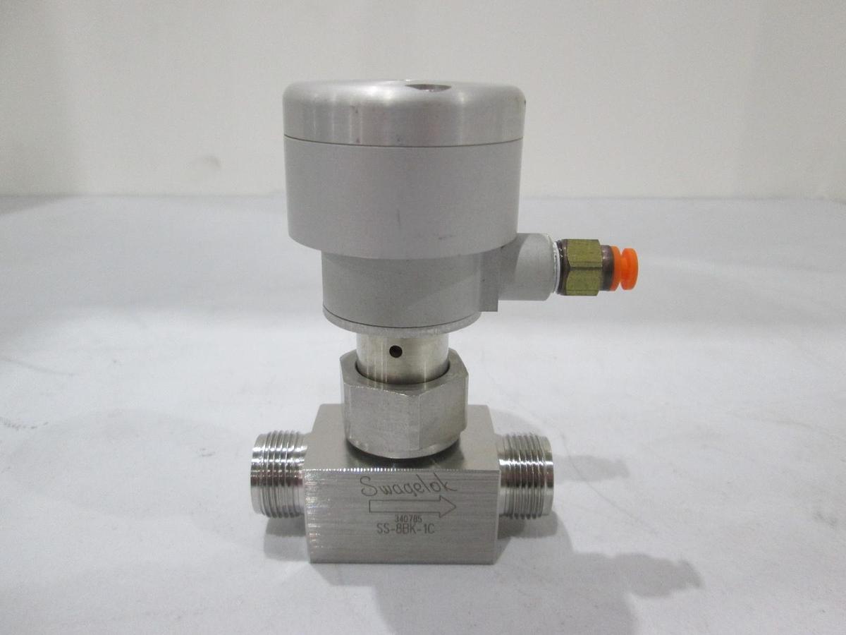 Used Swagelok, SS-8BK-1C, SS Bellows Valve, Used