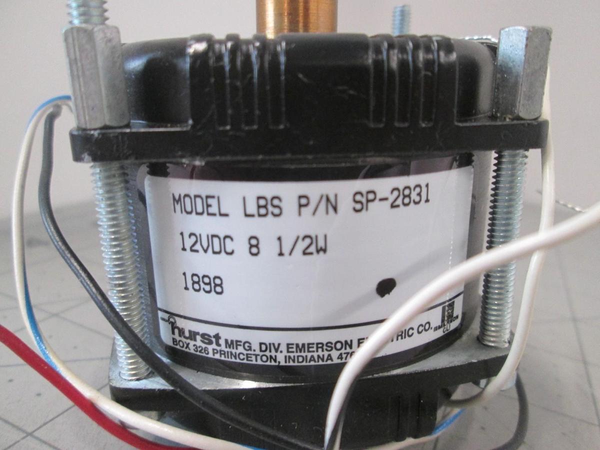 Hurst Motor, SP-2831, Model LBS, 12VDC, 8.5W, New