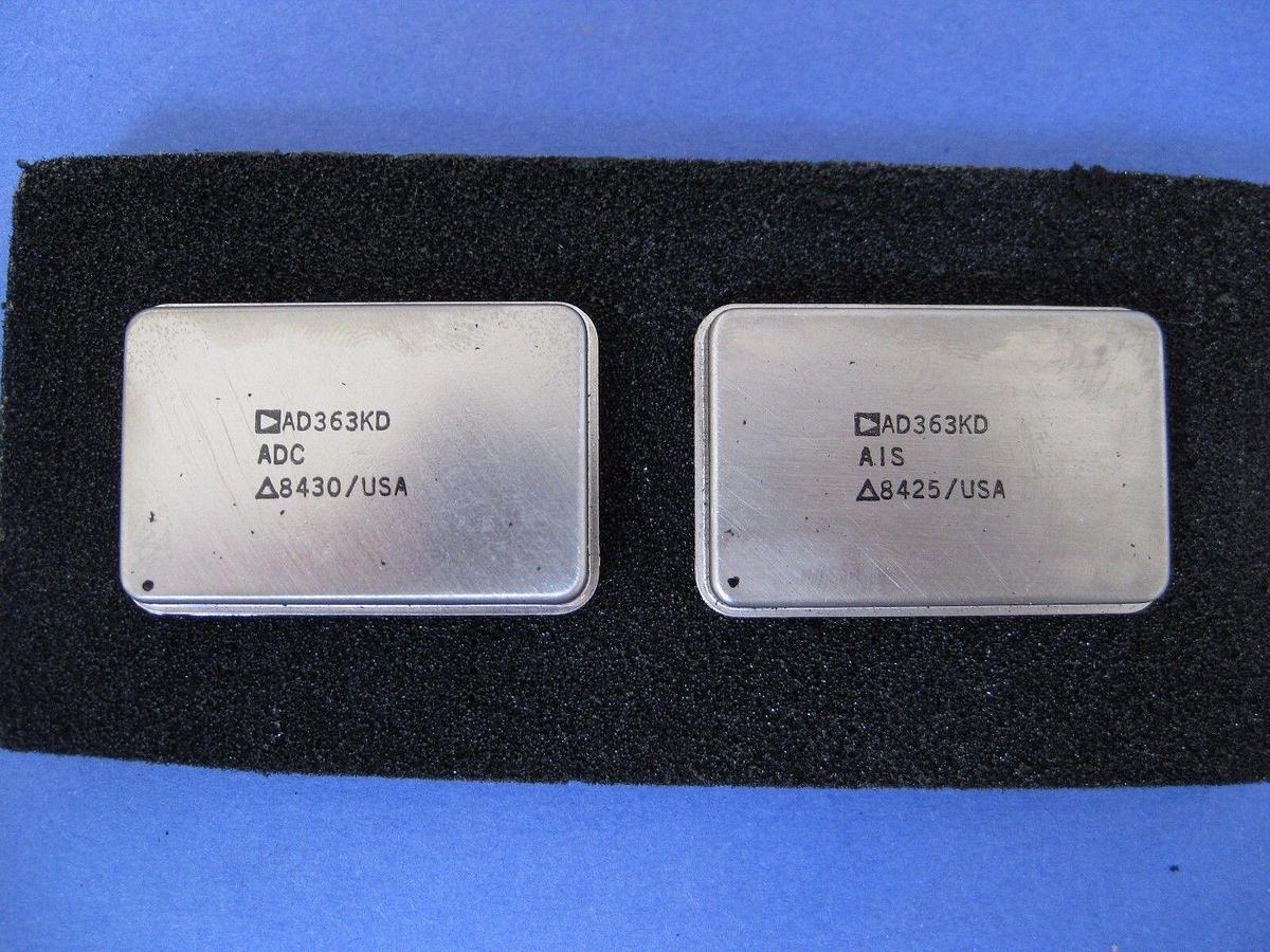 Used Analog Devices AD363KD Pair, ADC and AIS