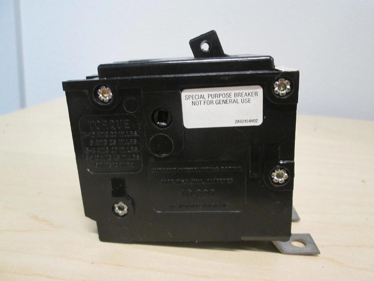 Used Cutler Hammer, YF-7516,Type BA, Single Pole Circuit Breaker, 15A, Used, Lot of 2
