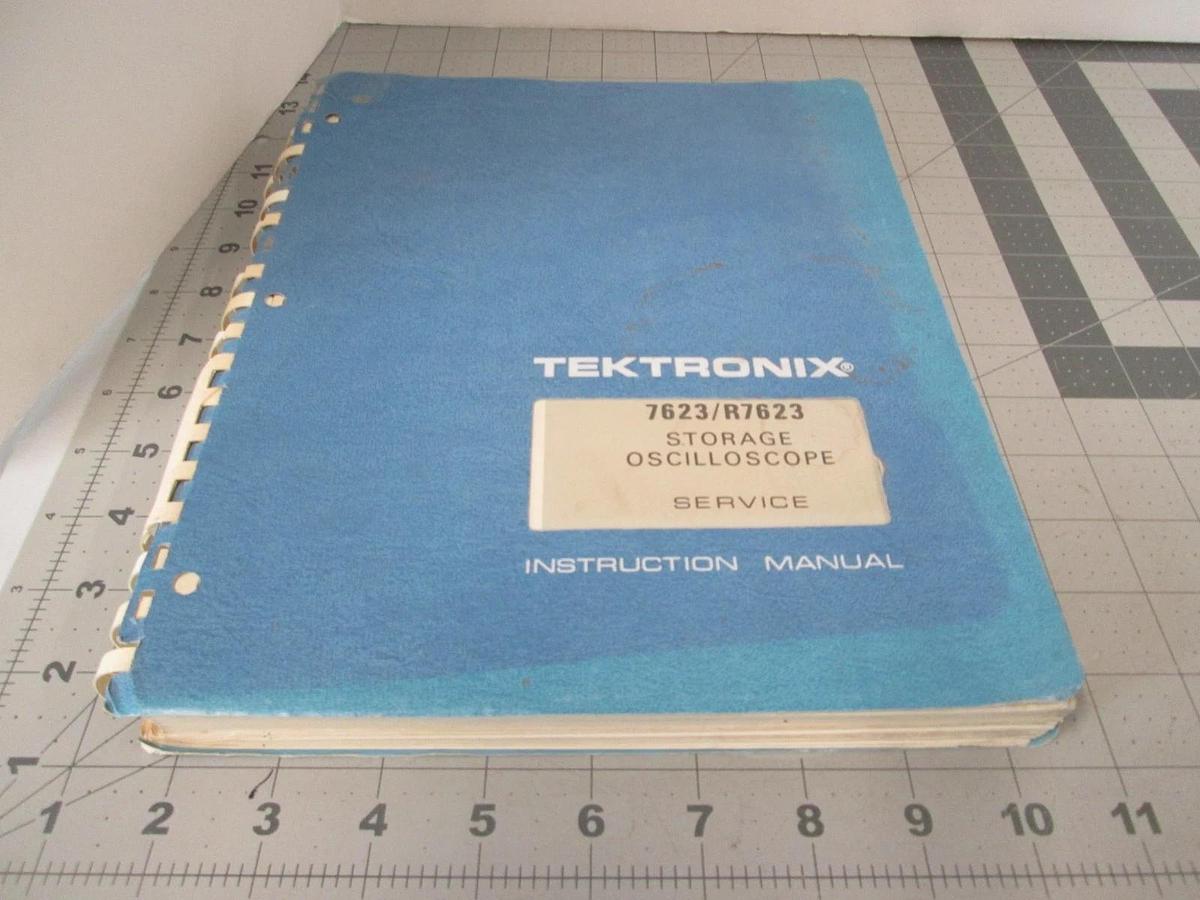 Used Tektronix, 7623-R7623, Storage Oscilloscope, Instruction Manual, Used