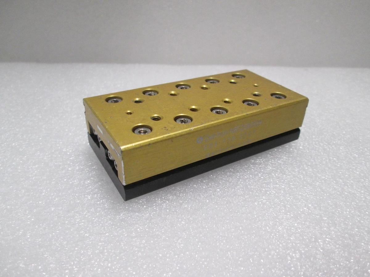 Used Del-Tron, NBT-2080SSA, Linear Bearing Guide Block w/ Guide Rail, Used