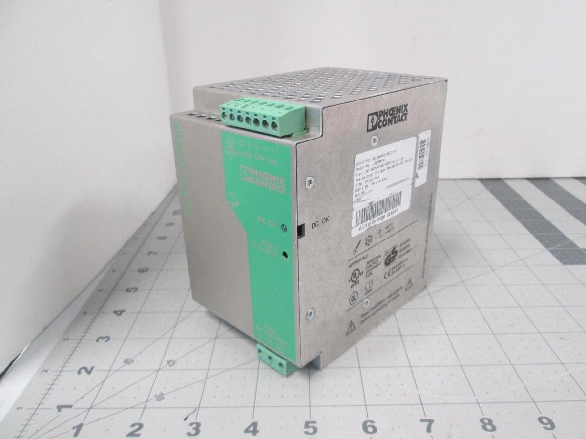 Used Phoenix Contact, QUINT-PS-100-240AC/24DC/10, Switching Power Supply, Used