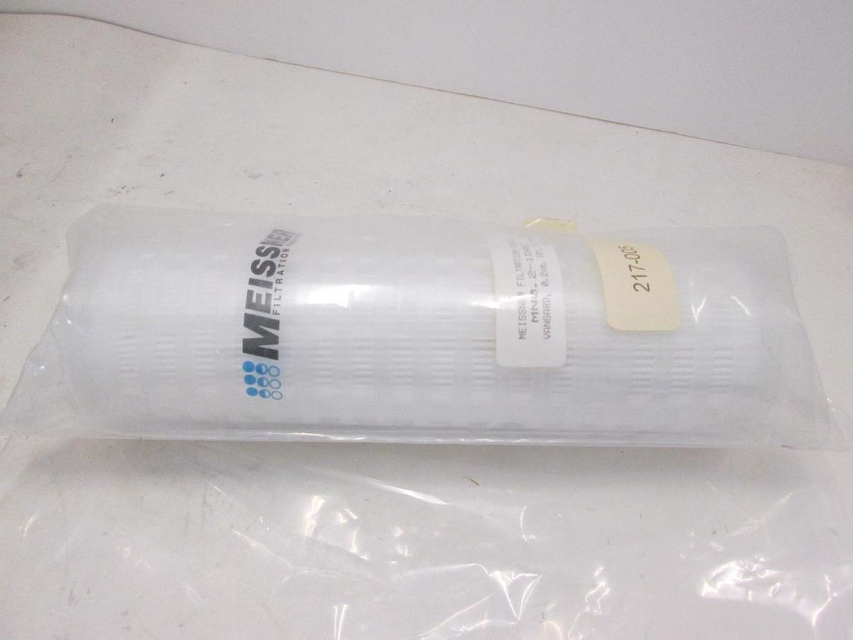 MEISSNER FILTRATION PROD, MNO.2-1DAE, FILTER,VANGARD,0.2um, 10", 213 O-RING, New