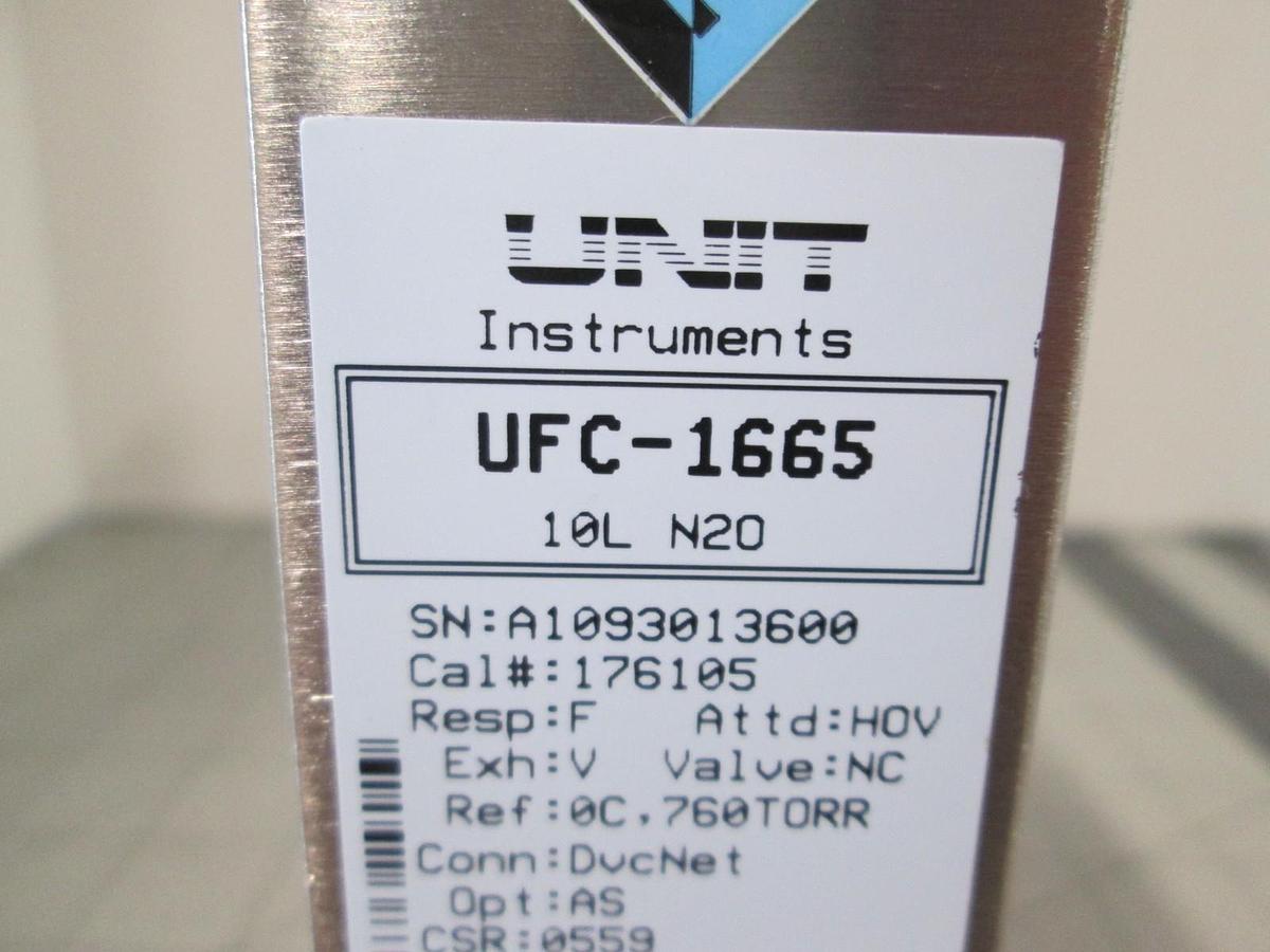 Used Unit, UFC-1665, N2O, 10L, Mass Flow Controller, New
