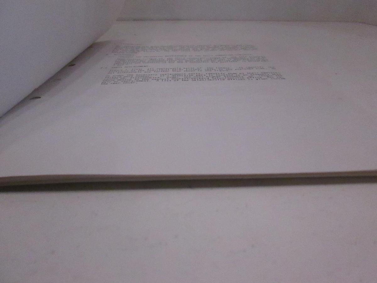 Used HP 16092A Test Fixture Operation Note, Used