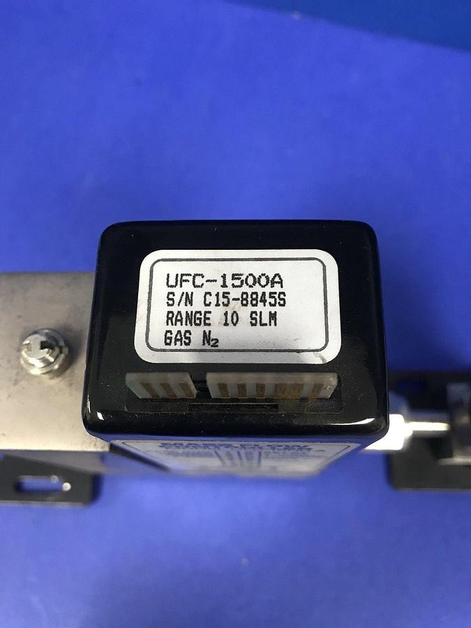 Used Unit UFC-1500A MFC Assy, N2, 10 SLM w/ SS-4BK-V51-1C Valve, Used