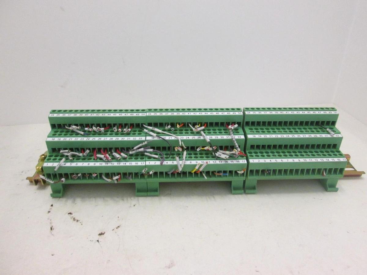 Used Phoenix Contact, FLK 50 Sensor Module Assy, Used, Lot of 3
