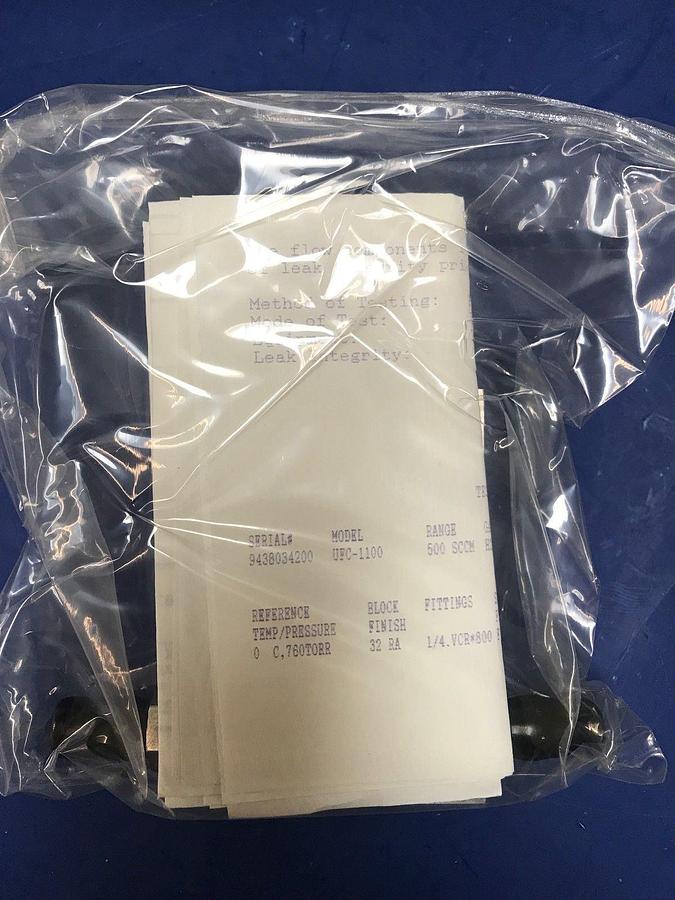 Used Unit UFC-1100 Mass Flow Controller H2, 500 SCCM, 15 Pin D-Connector, Reburbished