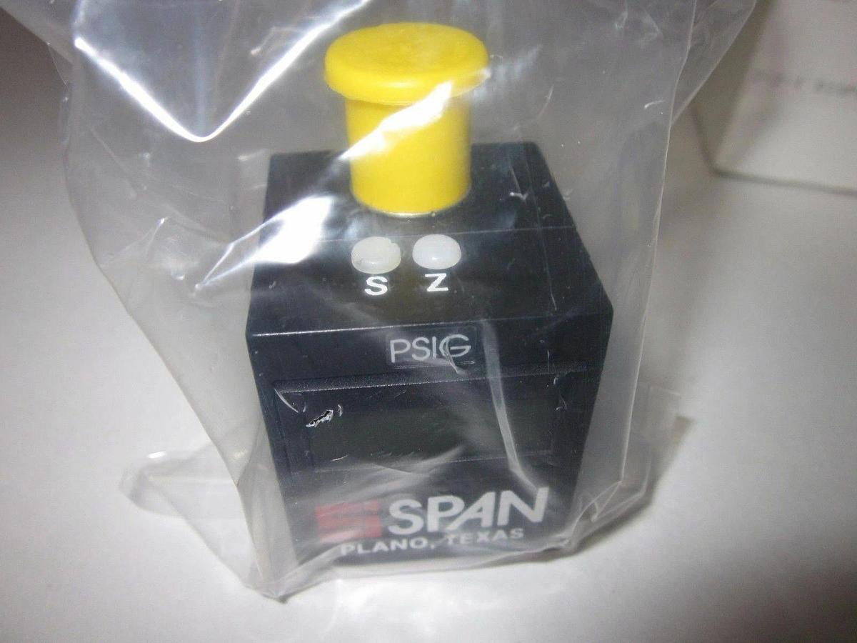 SPAN LR-050 Digital Indicator/ Local Display Module w/ Bendix Connector 250 psi