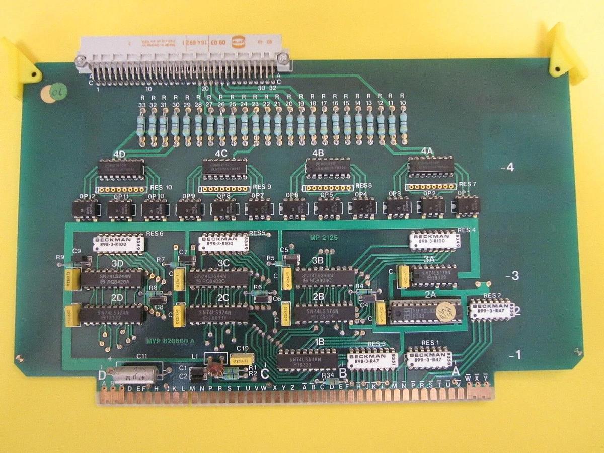 Used Semy Engineering MYP 820600A Board, Used