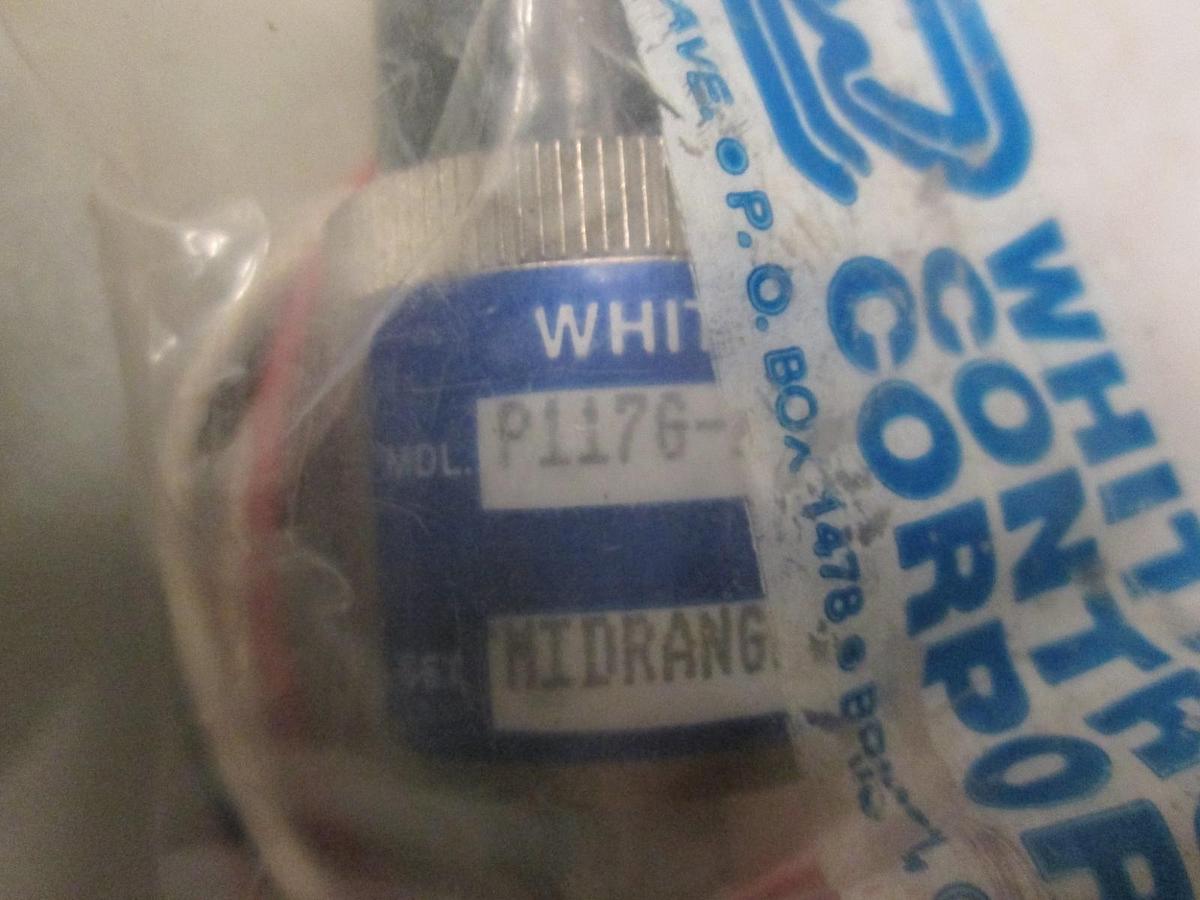 Whitman Controls, P1176, Adjustable Pressure Switch, New