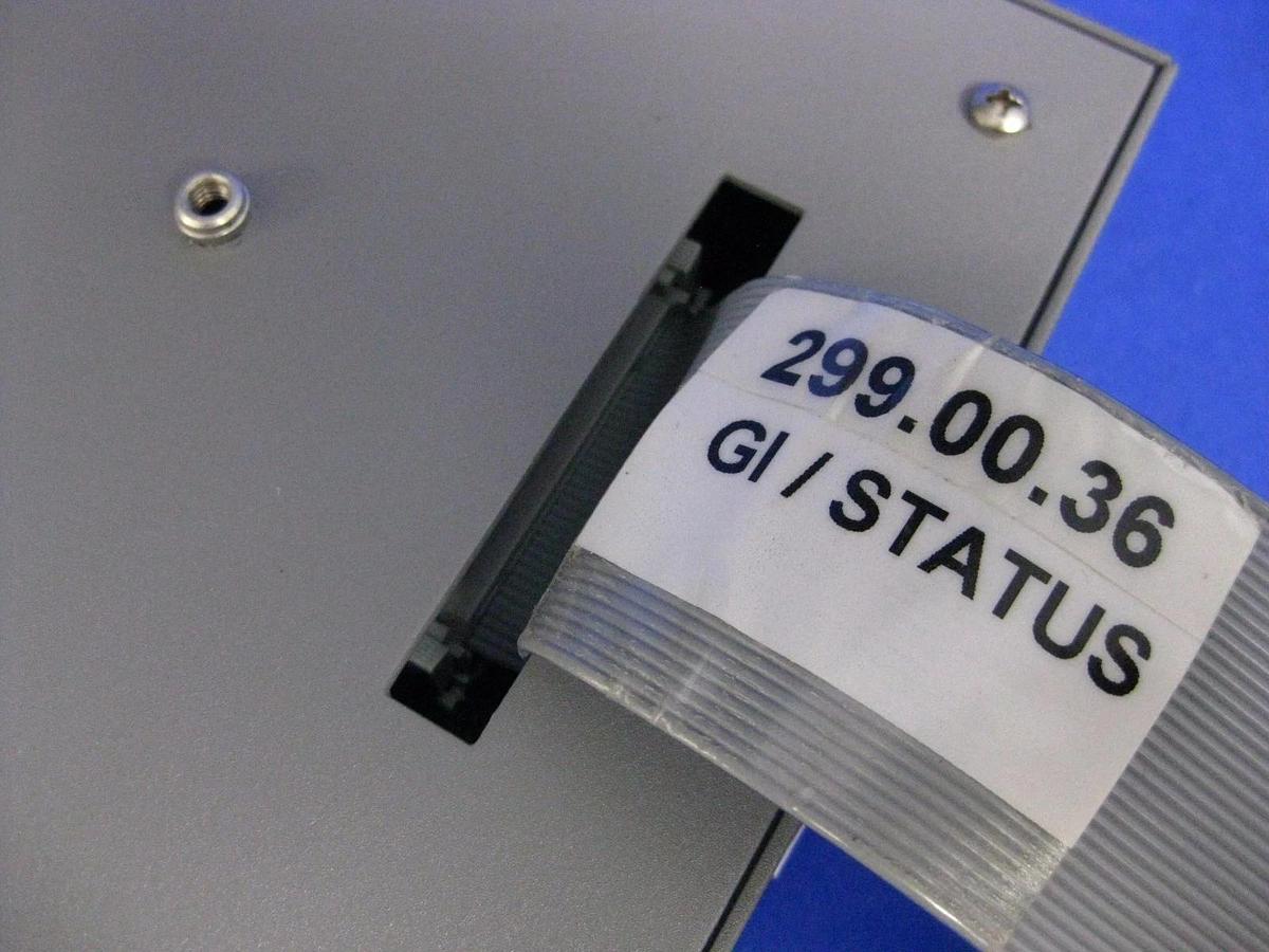 Used SEMY Engineering Process Status Display Box w/ MYP821800 PCB, Ribbon Cables Used