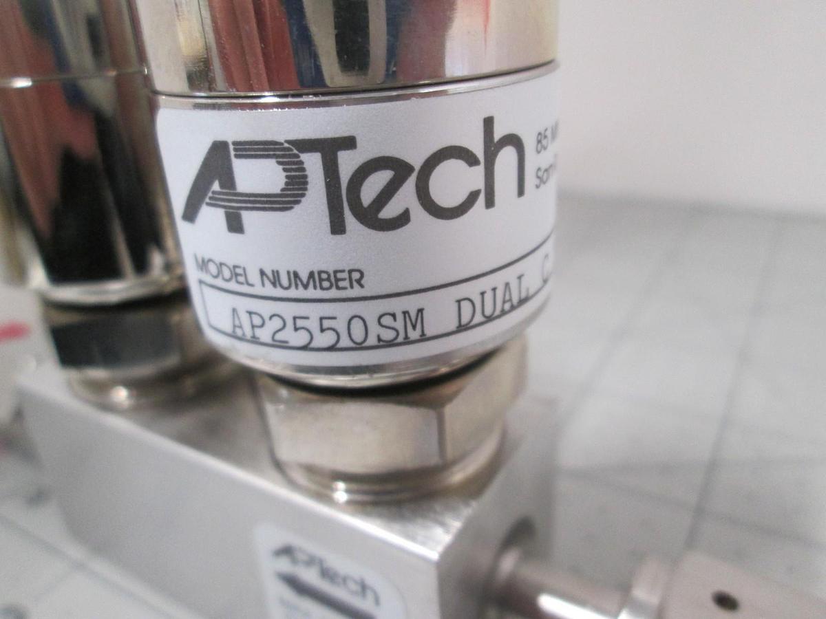 Used APTech, AP2550SM, Pressure Valve Type 6, Dual C TSVG, 125PSI Max, New