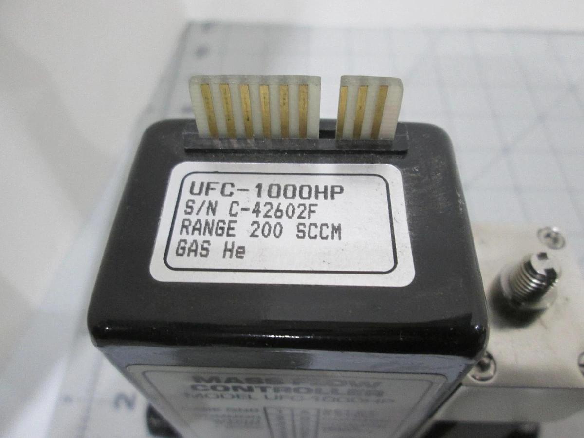 Used Unit, UFC-1000HP, Mass Flow Controller, He, 200 SCCM, Used