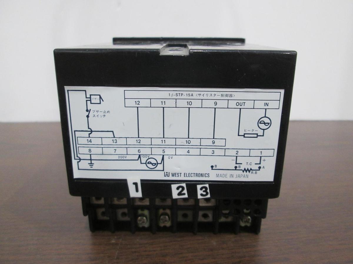 Used West Electronics, DD115-0504CTM, Temperature Controller, Used
