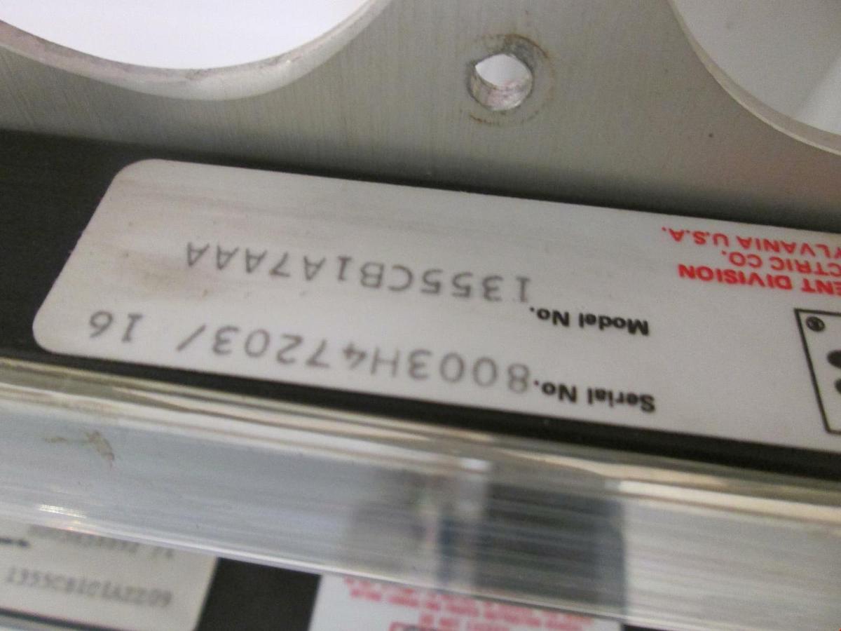 Used Oxidation Furnace for N2/ O2 Gas Flowmeter Panel w/ Solenoid Valves, Used