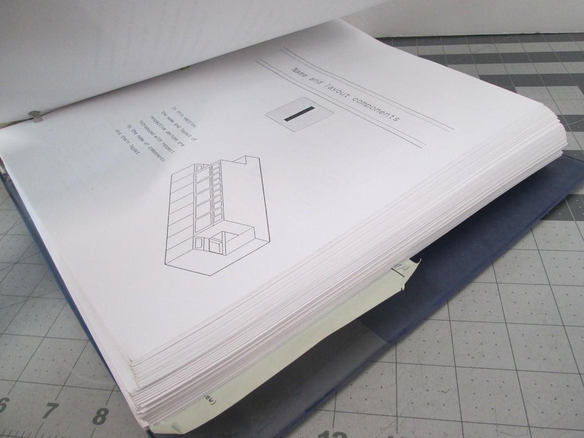 Used Surplus Water Rinser (T-8), WSW-625, 90520-1140, Instruction Manual ,Used