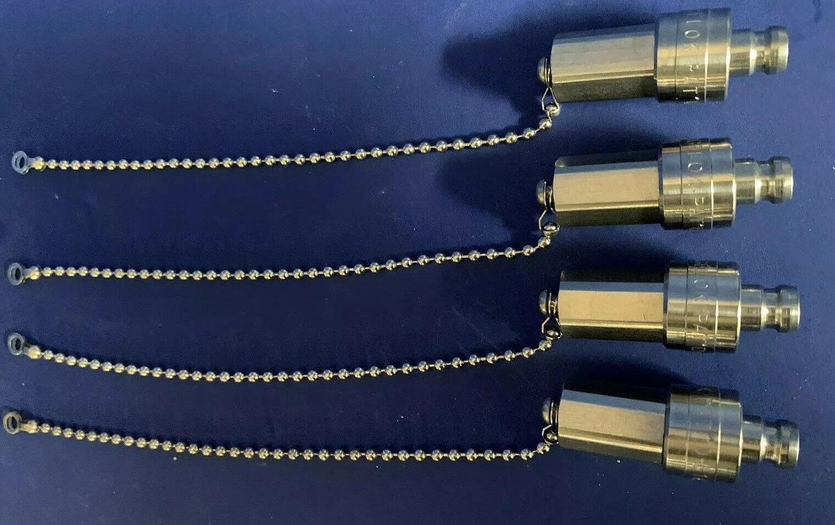 Used Swagelok SS-QC6-BP, Quick Connect Body Protector for 3/8" - LOT of 4 Used