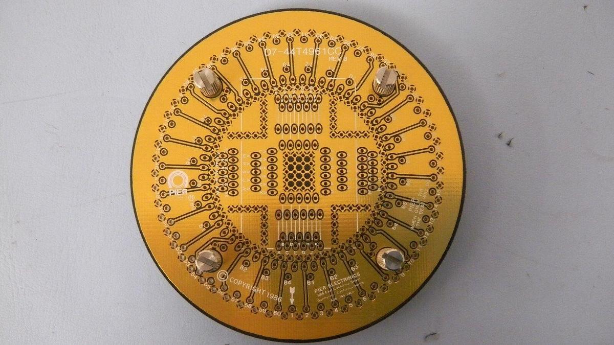 Used Pier Electronics D7-44T4961CC Rev B, PCB Assembly, Working When Removed