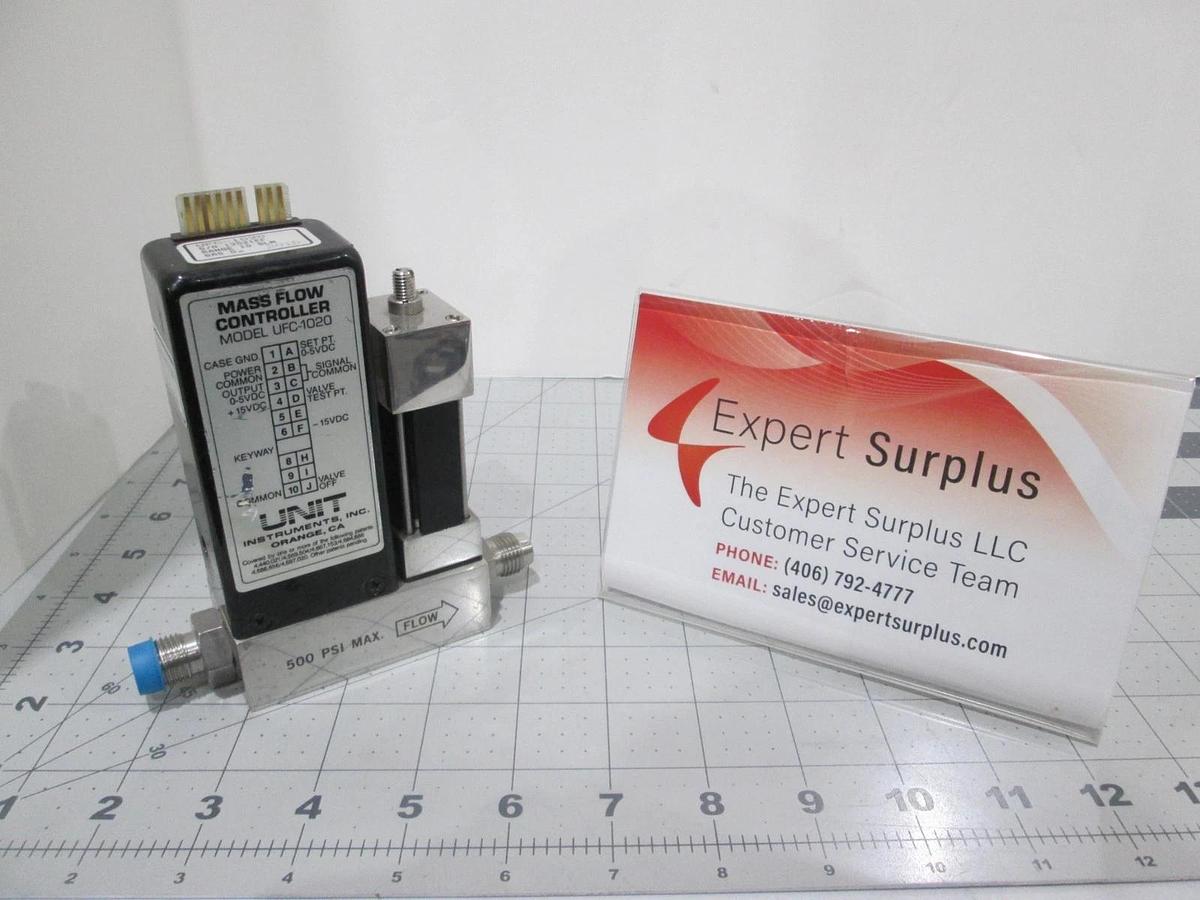 Used Unit, UFC-1020, Mass Flow Controller, O2, 10 SLM, Used