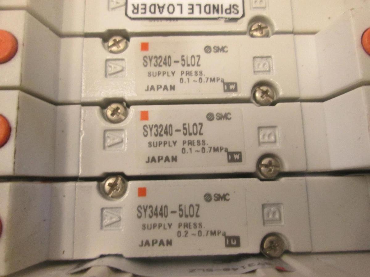 Used SMC, SY3240-5LOZ/ SY3140-5LOZ, Solenoid Valve Assy, Used