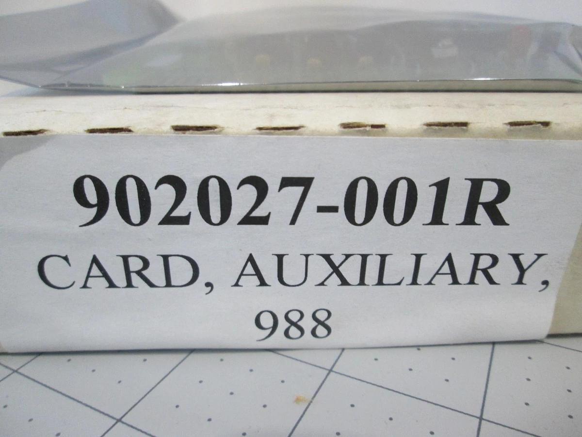 Watkins Johnson, 902027-001R, Card, Auxilliary, WJ-988, New