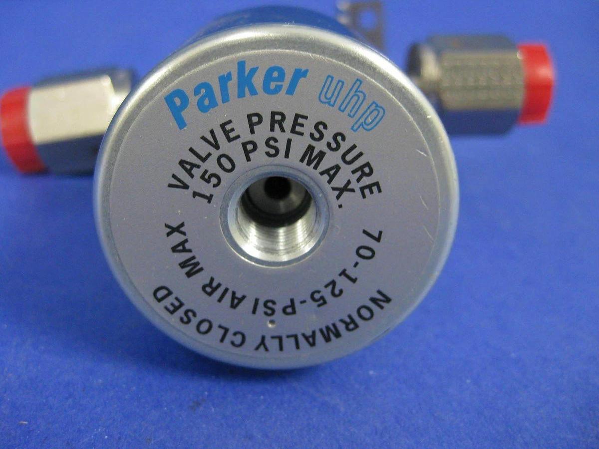 Ewal Parker Titan II Actuated Valve, 1/4" FVCR, NC, 150 psi, Used