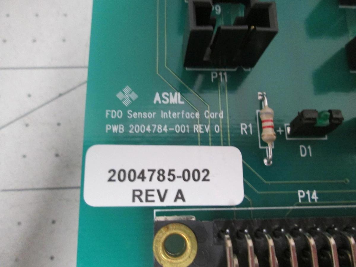 ASML SVG, 20047855-002, FDO Sensor Interface PCB Assy, New