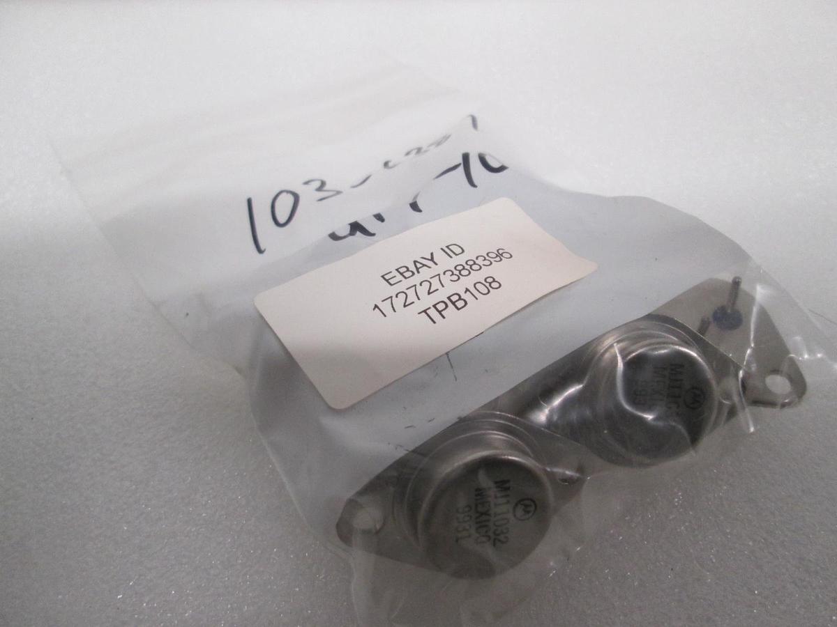 MJ11032, Transistor, 103-6387, New. Lot of 10