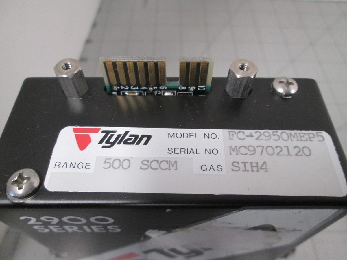 Tylan, FC-2950MEP5, 500 SCCM, SiH4, Mass Flow Controller, New